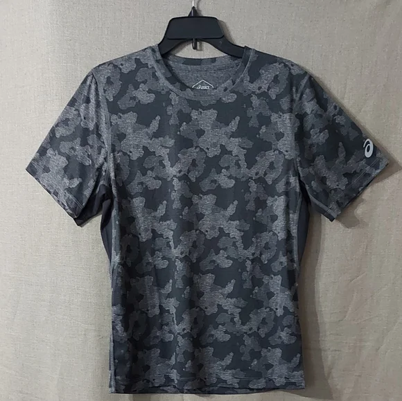 aasics shirts size small Color gray - Picture 1 of 6
